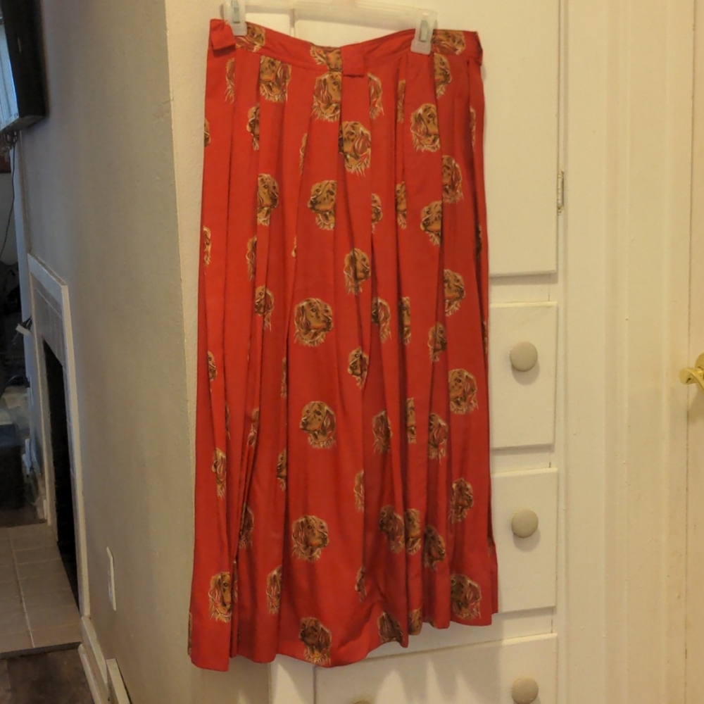 ♥️Vintage midi skirt W/ POCKETS